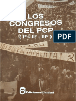 Los Congresos del PCP  (I -  II - III