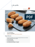 Croquetas de Pollo