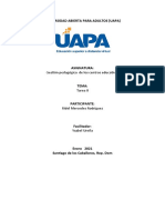 Universidad Abierta para Adultos (Uapa) : Gestión Pedagógica de Los Centros Educativos