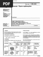 NBR CB 206 - Roscas