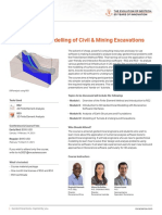 Finite Element Modelling of Civil & Mining Excavations: SSR Analysis Using RS3