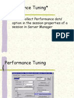 Informatica Performance Tuning