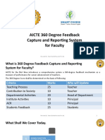 AICTE 360 Degree Feedback Capture and Reporting System For Faculty