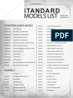 Bmg3 Standard List