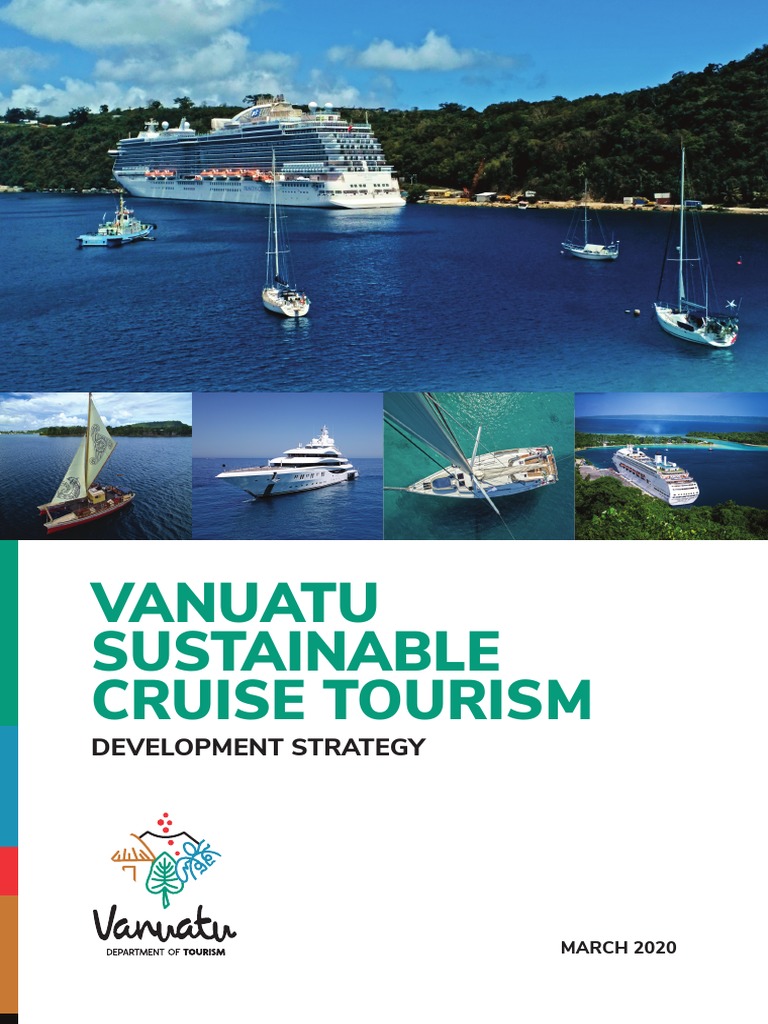 DOT019 Cruise Tourism Strategy PDF Cruise Ship Vanuatu