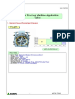 Gearless Traction Machine Application: 1. General Speed Passenger Elevator