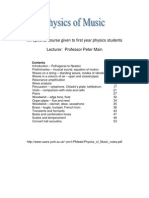 An Optional Course Given To First Year Physics Students Lecturer: Professor Peter Main