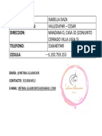 Documento de Envio