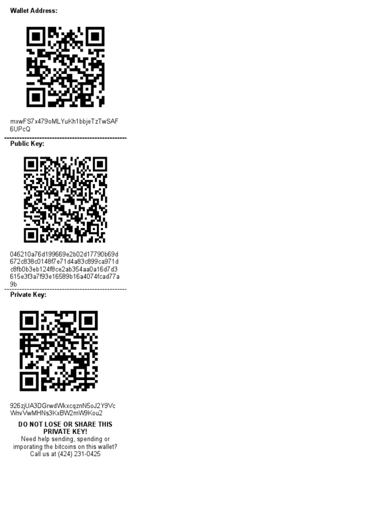 Bitcoin Wallet Security Notice | PDF | Games & Activities | Home & Garden