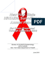 2008 NYState Annual AIDSSurveillance Report