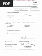 Turner Criminal Complaint