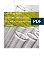 Working Paper 7 Biodistrict New Orleans Refi Ned Alternative Plans