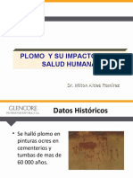 Plomo y su impacto en la salud humana