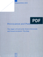 Provocation and Punishment - The Anger of God in The Book of Jeremiah and Deuteronomistic Theology (PDFDrive)