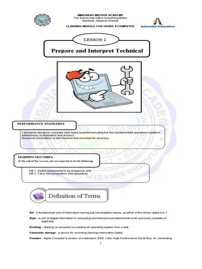 Grade 8 Computer Lesson: Data Storage | PDF | Computer Data Storage | Bit