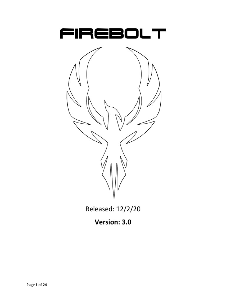 Firebolt Manual PDF