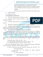 Sistema de planejamento e orçamento federal brasileiro (SPOF