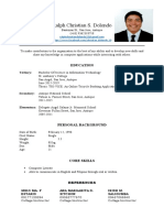 RALPH Resume