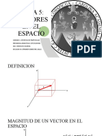 Tema 5 Vectores en El Espacio