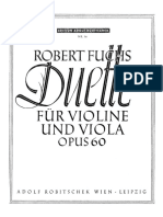 IMSLP13940-Fuchs - 12 Duos Op.60 Para Violin y Viola (Partes)