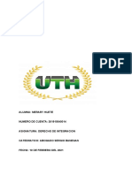 Derecho Integracion Merary Huete Tarea Dos 2021