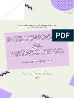 Metabolismo - López Portillo Ashley Paola