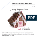 Crochet Candy Cottage Gingerbread House Tutorial Part 3 (Final