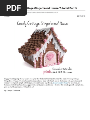 Gingerbread House Parte 3