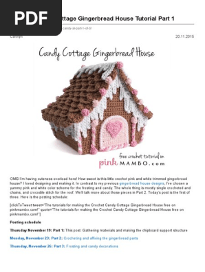 Gingerbread House Parte1