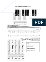 VOY JUGANDO CON LAS NOTAS - Pieza Fácil para Instrumentos