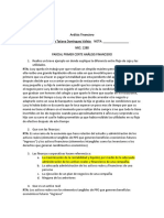 Parcial Primer Corte Análisis Financiero