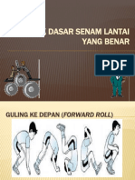 Gerak Dasar Senam Lantai Yang Benar