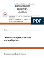 tema Clínica de intoxicación por antiepilépticos