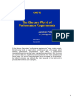 Performance Requirements CMG10