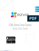 EZVIZ Dome Cloud Camera: Quick Start Guide