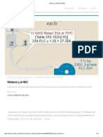 Motores y El NEC - EC&M
