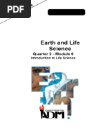 Earth and Life Science: Quarter 2 - Module 9