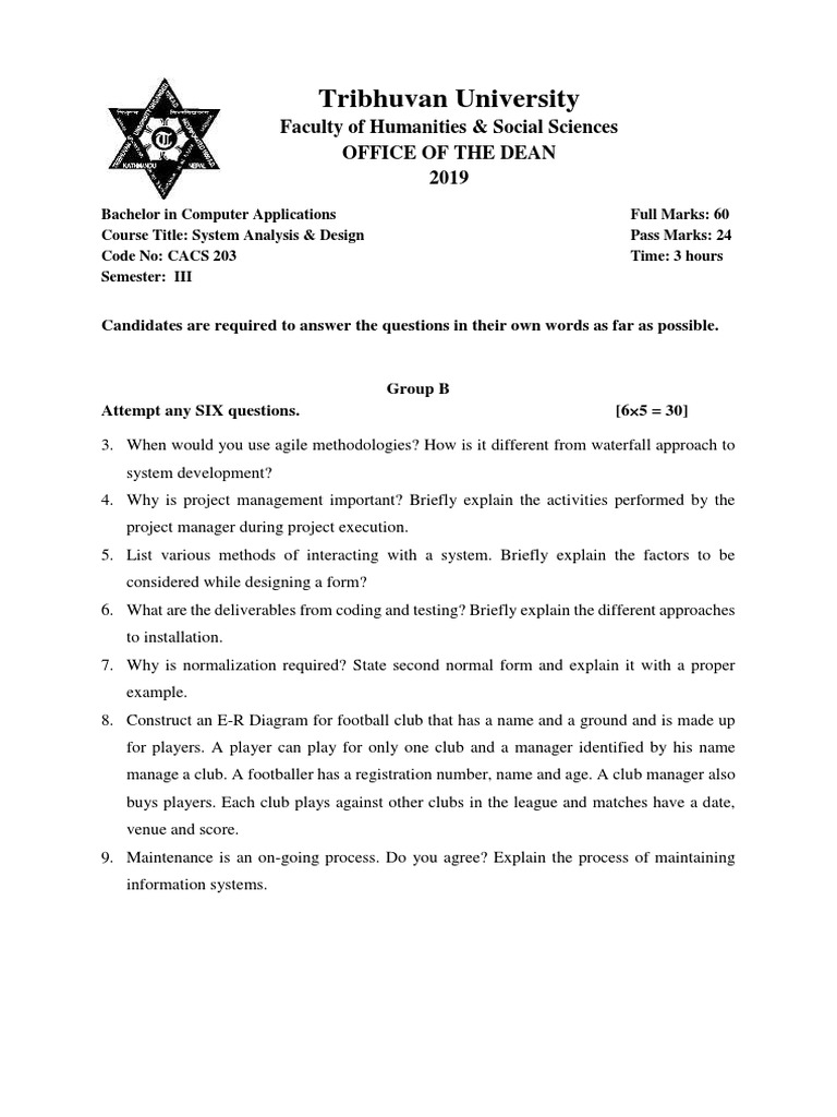 System Analysis Design Pdf System Information System