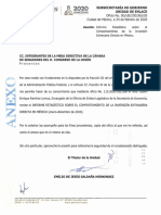 Informe SEGOB Economia Inversion Extranjera