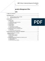 Software Configuration Management Plan: I. Table of Contents