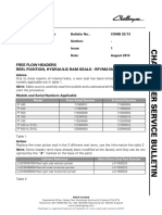 Free Flow Headers Reel Position, Hydraulic Ram Seals - Rp7982 Mandatory