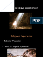 What Is A Religious Experience?
