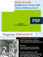 Konsep Dasar Persalinan Baru