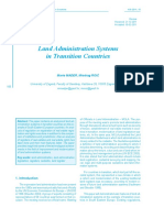 Land Administration Systems in Transition Countries: Mario MAĐER, Miodrag ROIĆ