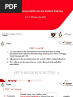 PPIC Roles and Functions Explained | PDF | Inventory | Marketing