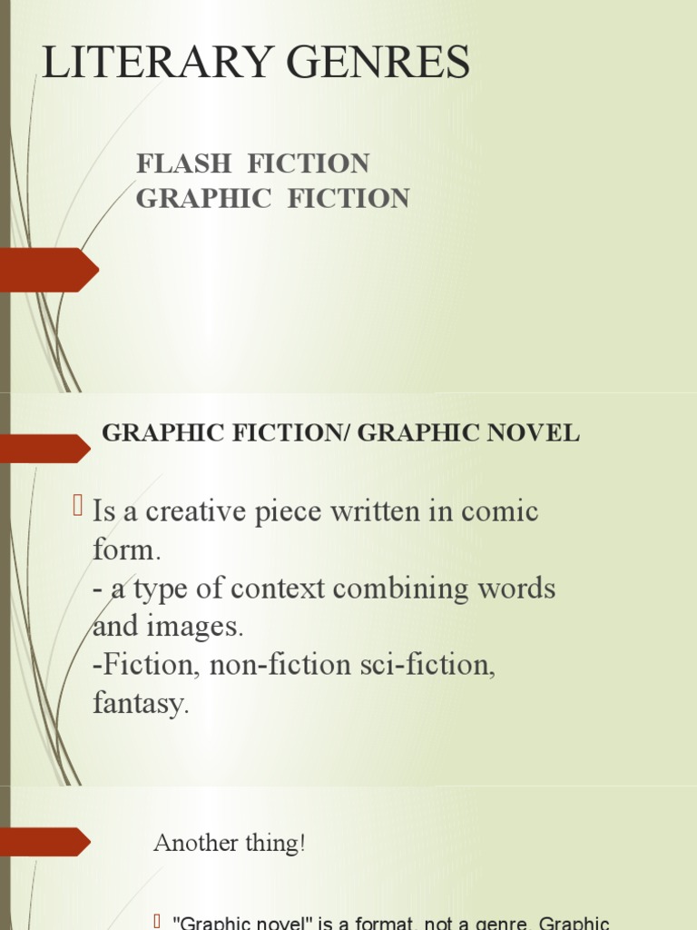 Literary Genres PDF Genre Novels