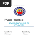 SEMICONDUCTOR and It's Application