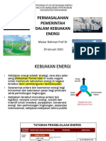 KEBIJAKAN ENERGI INDONESIA