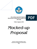 Mockup proposal