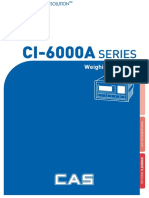 CAS CI-6000A User Manual